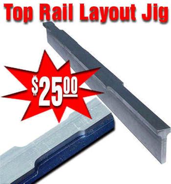 AK-47 Top Rail Layout Scribe Jig